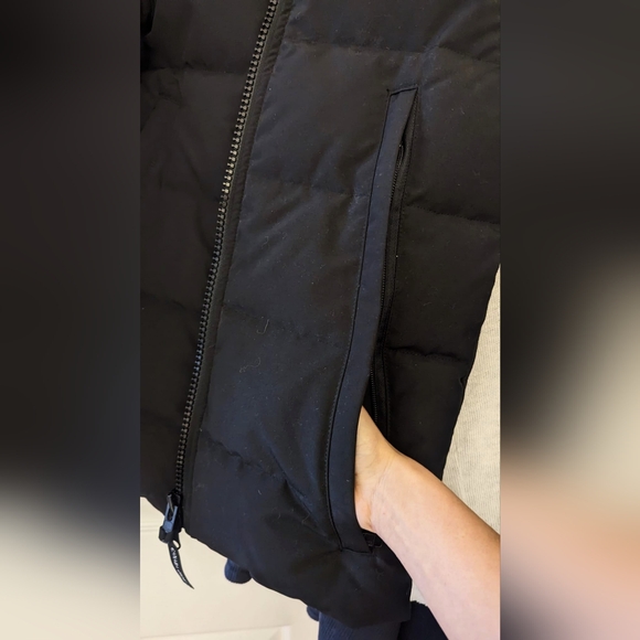 NEW! Canada Goose Black Puffer Jacket XXS - Picture 4 of 9